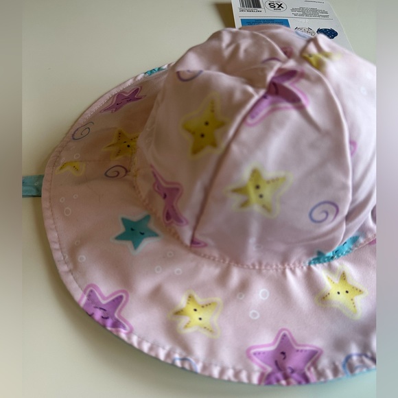FlapJackKids Reversible Sun Hat (size XS 0-6m) NWT - Picture 5 of 8